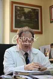 Dr Miljko Ristic.Interview for newspaper Serbia telegraph.Clinical centre Cardio.