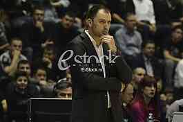 Partizan-Paok, (78:82), basketball game, FIBA league.
