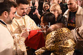 Svetlana Ceca Raznatovic bozicna liturgija