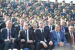Dmitrij Medvedev Aleksandar Vucic Milorad Dodik Aleksandar Vulin