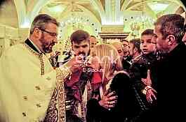 Easter liturgy at St. Sava
