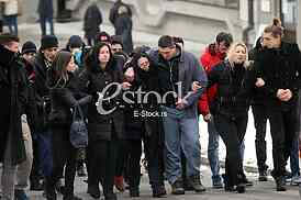 Sahrana mama Kristijan Golubovic