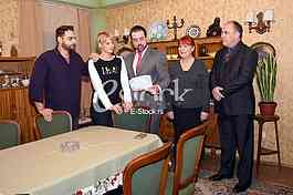On the shooting set of a series of 