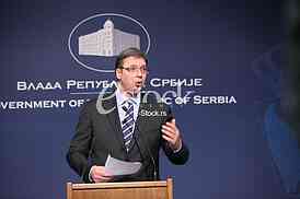 press conference,Aleksandar Vucic