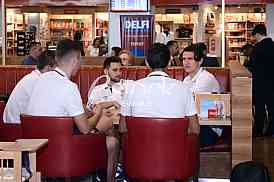 Football team travels to the European Championship in Poland.