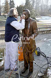  The monument to actor Dragan Nikolic