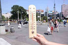 High summer temperature