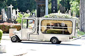 The funeral of a twenty-two year old Ognjen Ikac.