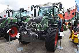 Agricultural machinery at fair