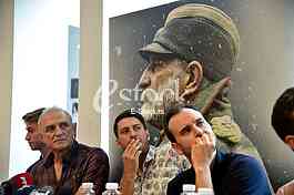 Movie King Peter the First, press conference