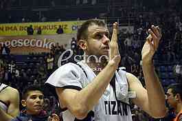 Partizan-Paok, (78:82), basketball game, FIBA league.