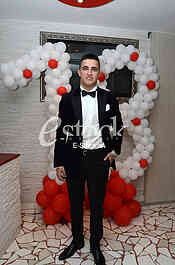 Celebrating 18th birthday Luke Comor
