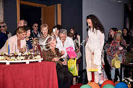 The actress Branka Veselinovic  celebrated her hundredth birthday
