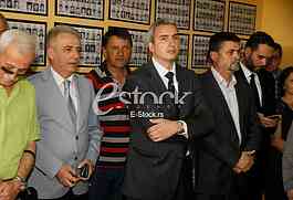 the opening of a memorial room Kosmet victims