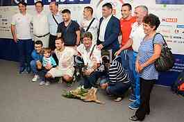 Olympic champion in wrestling, return from Olympics, Davor Stefanek