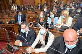 Ivica Dacic, Dubravka Kralj i Dragan Markovic Palma