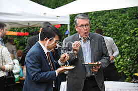 Summer party in the German embassy