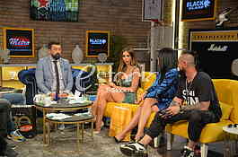 Ognjen Amidzic, Mimi Jestrovic, Tijana eM i Sasa Nikolic Sharan