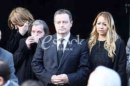 The burial of Desimir Dacic