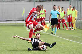 Football match  Partizan and Red Star.