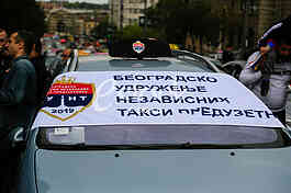 Protest taksista