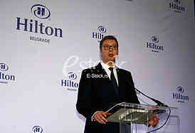  aleksandar vucic , hilton hotel otvaranje u bg