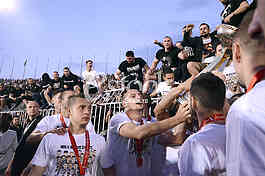  Partizan-Red Star, Serbian cup final.