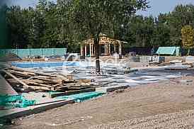 Aqua park construction site, Ada Ciganlija