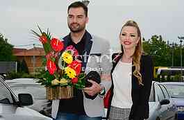 wedding of Andreana Cekic, club Inter hollywood