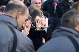 The burial of Desimir Dacic