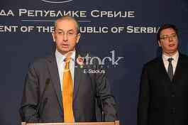 Serbian government, press conference