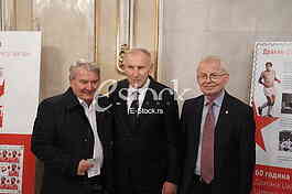Jovan Acimovic, Dragan Dzajic, Svetozar Mijailovic