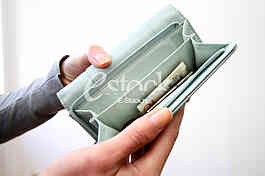 Empty wallet