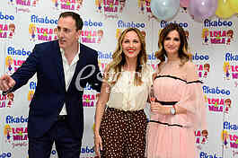 promotion of cartoon film Lola & Mila in the playroom Jungle