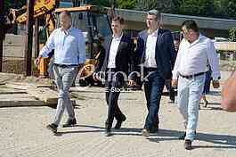 Beginning of construction in Prokop, Sinisa Mali