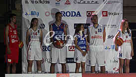 Promotion of new jersey national basketball team Serbia