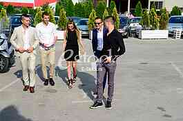 The wedding of goalkeeper Vladimir Stojkovic