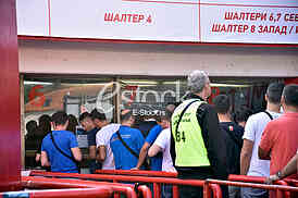 Selling tickets on stadium Marakana for the Champions League