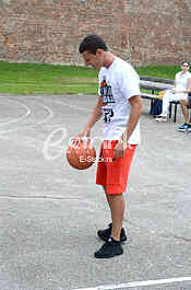 Basketball basket for happiness