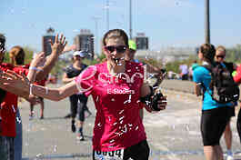 Street runners at 29th Belgrade marathon
