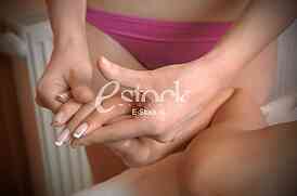 Young woman massage in spa salon