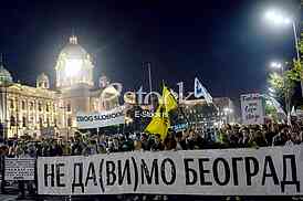 Protest Ne davimo Beograd
