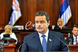 Serbian prime minister Ivica Dacic