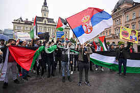 Protest podrske narodu Palestine
