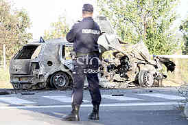 An explosion of a car in Vozdovac