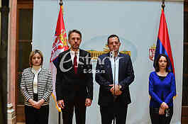 Hana Adrovic, Sasa Radulovic. Vojin Biljic i Branka Stamenkovic