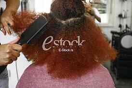 Hair coloring women