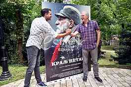 Movie King Peter the First, press conference