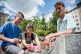Youngsters on heat