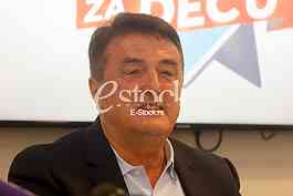 Press Conference on the charity football match to help children with cancer